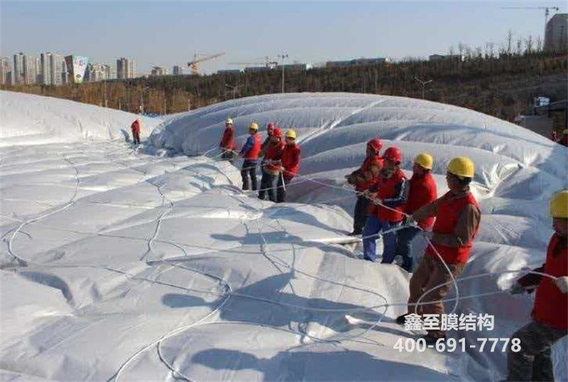 充气膜运动场馆
